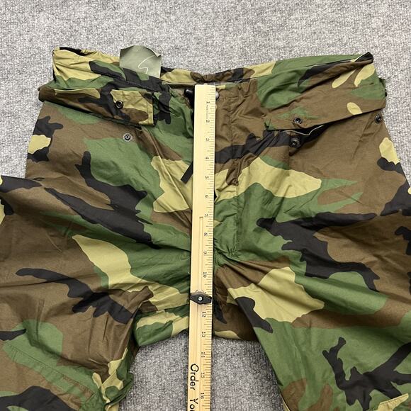 ORC Industries Improved Rainsuit Pants Mens Small Camo Rain Trousers Made in USA - Picture 8 of 11